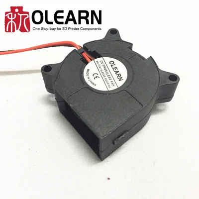 Acessórios para impressora 3D Olearn 12V 4020 Turbo Ventilador Ventilador de resfriamento